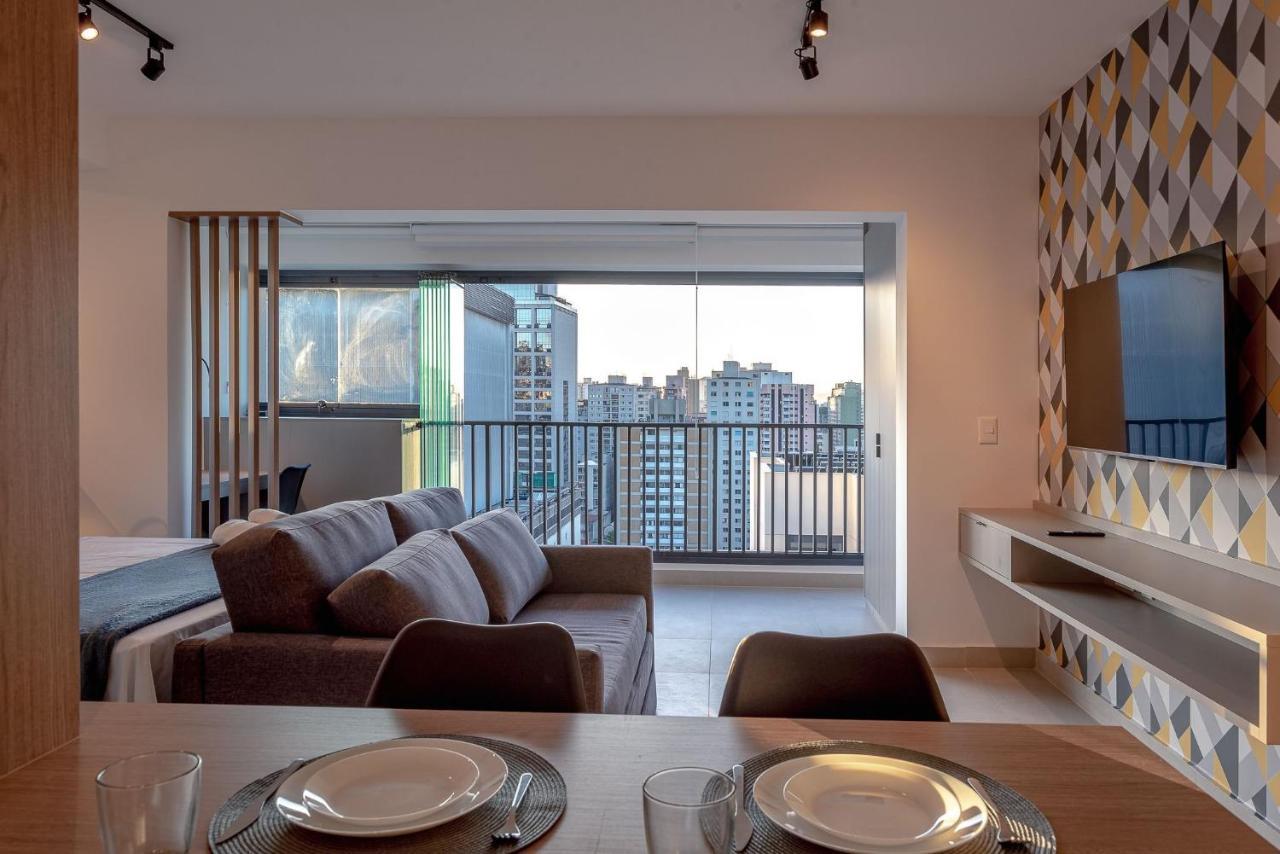 Studio 23º Andar Com Piscina Aquecida E A/c * São Paulo
