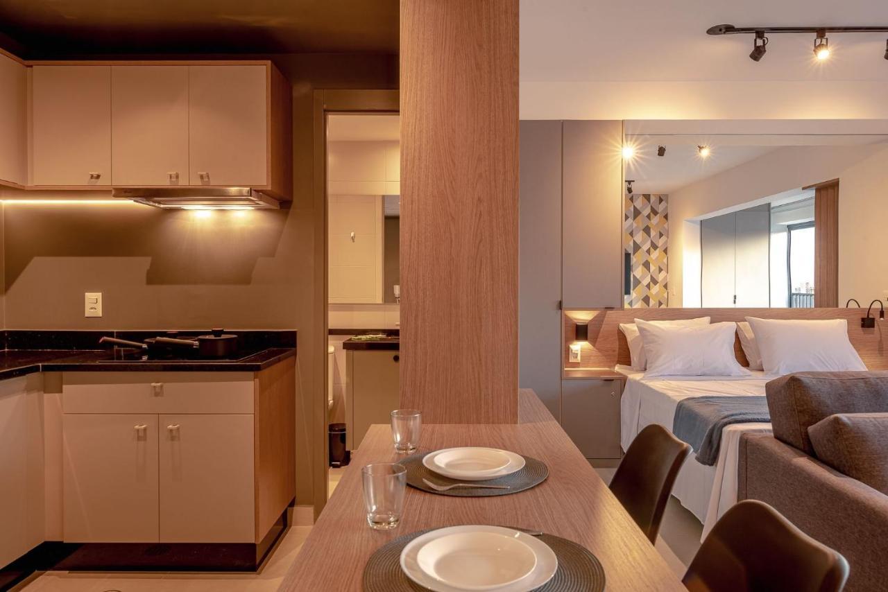 Apartamento Studio 23º Andar Com Piscina Aquecida E A/c *