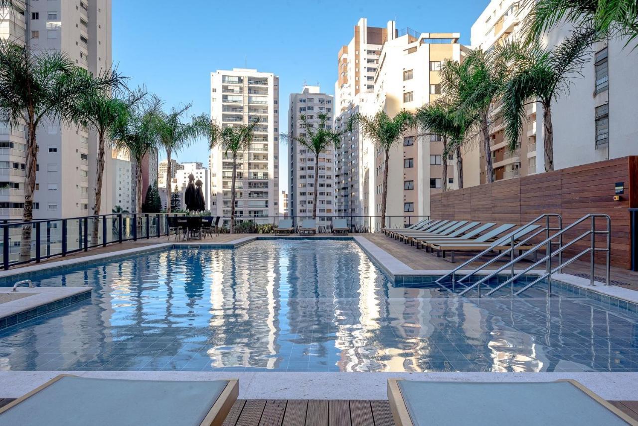 Studio 23º Andar Com Piscina Aquecida E A/c Apartamento *